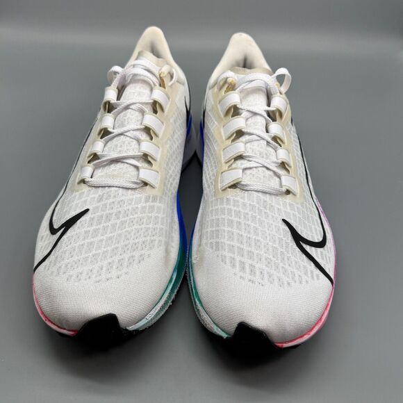 Nike Air Zoom Pegasus 37 Men\'s 12.5 White Mesh Athletic Sneakers Lace-Up Comfort main image 11
